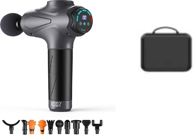 massagepistool BodyBeat Flex middenklasse – 13 opzetstukken