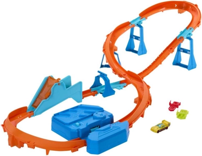 Hot Wheels Track Creator power-set met booster