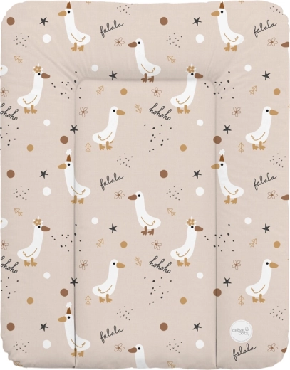 Ceba Baby zachte verschoonmat voor op de commode 50 × 70 cm basic crazy ducks
