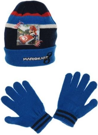 Muts en handschoenen Super Mario