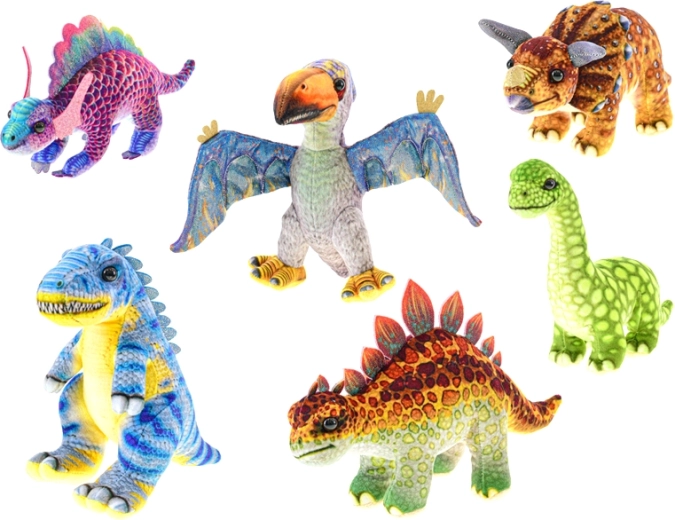 Pluchen dinosaurus 18–26 cm – superzachte knuffel voor de allerkleinsten