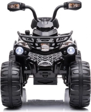Zwarte kinderaccu quad Madman