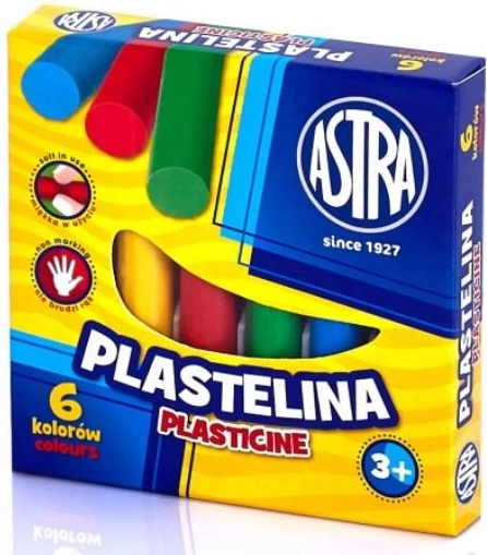ASTRA boetseerklei – set van 6 kleuren