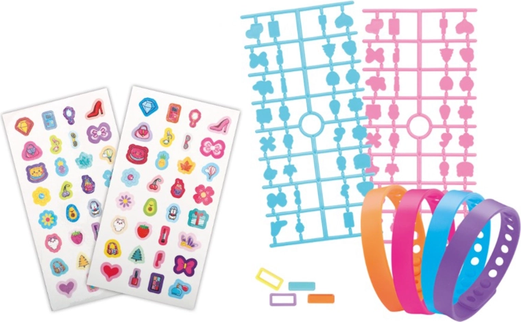 Creatieve set voor het maken van armbanden (4 stuks)