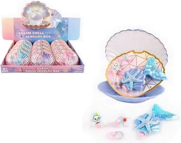Sieraden in een schelp