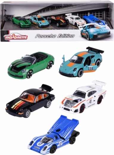 Set van PORSCHE automodellen – 5 stuks