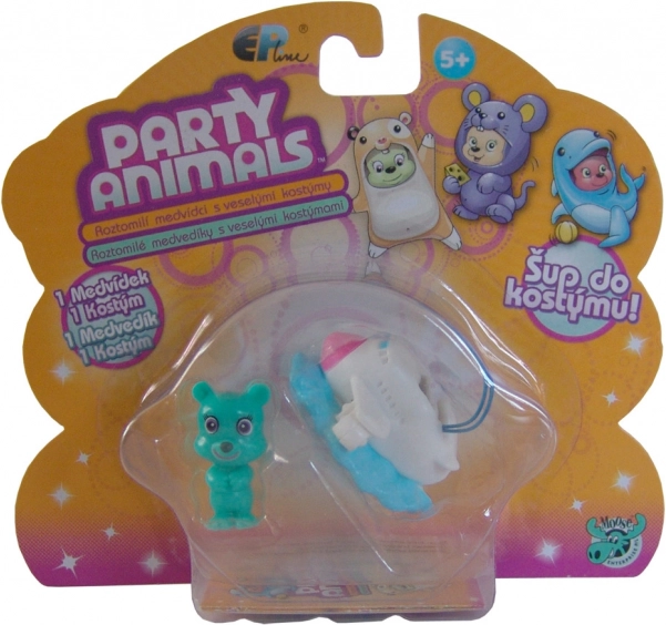 Party Animals – verzamelbare hanger voor rugzak en mobiel