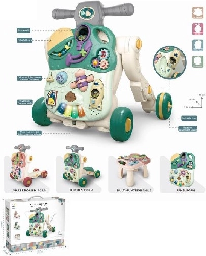 Loopwagen voor kinderen blauw