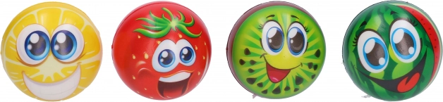 Balletje met fruitmotief 10 cm