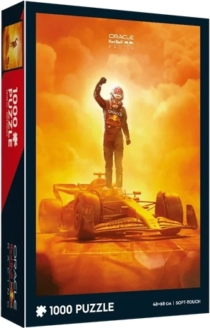 Puzzle Soft Touch F1 Red Bull Racing Max Verstappen 1000 stukjes