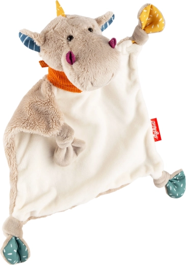 Sigikid knuffeldoekje draak – pluche troostknuffel voor baby’s