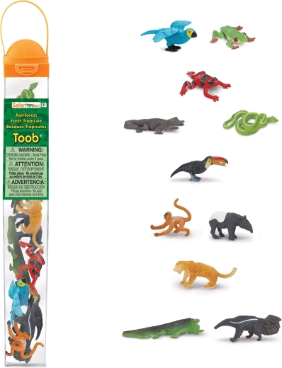 Safari Ltd. Toobs tuba – leven in het regenwoud