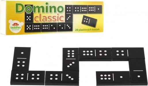 Domino Classic kunststof 28 stenen in doosje