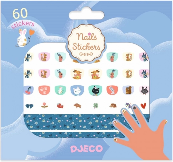 DJECO dieren nagelstickers