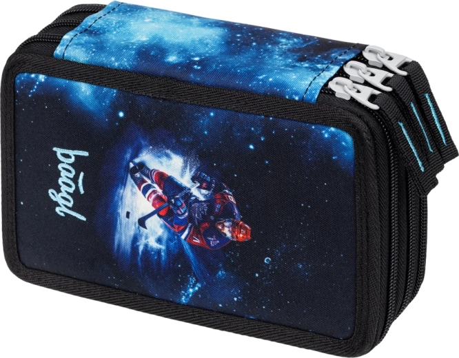 drie-laags schooletui hockey