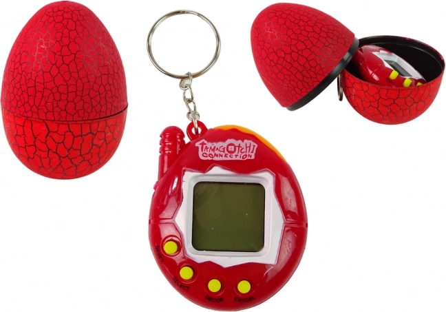 Tamagotchi in eispel Elektronisch huisdier rood