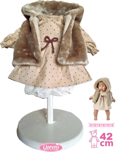 Llorens outfit voor pop 42 cm – 3-delige set