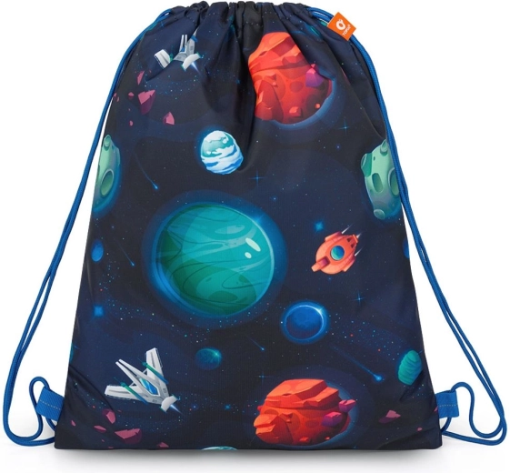 Topgal sportzak (gymsack) RAMY met ruimtemotief