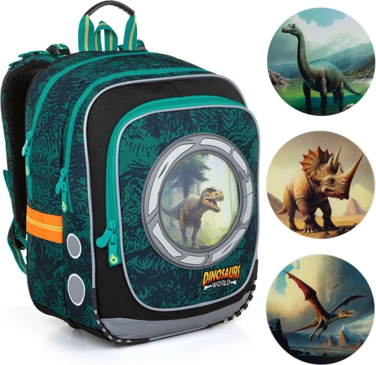 Lichte rugzak met dinosaurussen Topgal ENDY