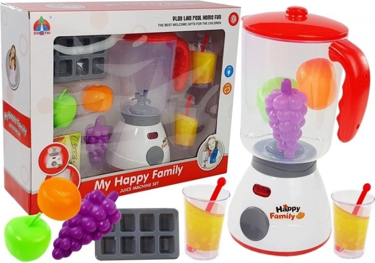 Kinder smoothieblender met licht en accessoires