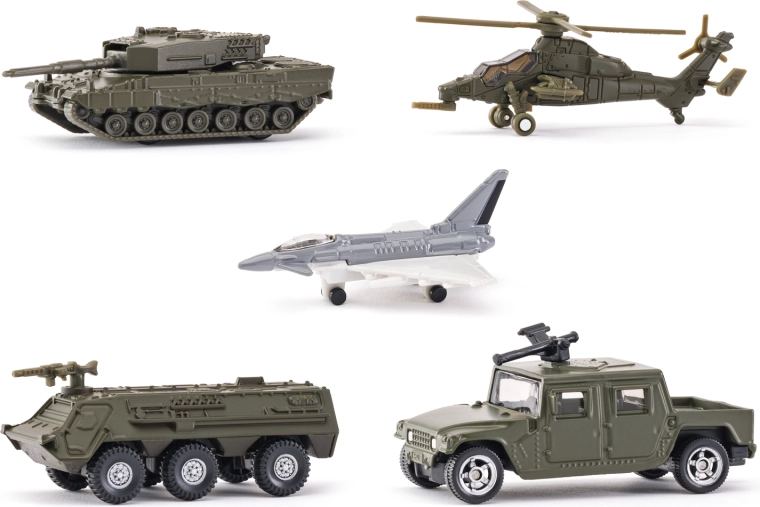 Siku Military – set van 5 militaire voertuigen