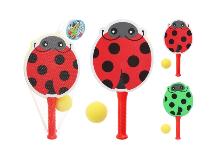 Tafeltennisset met twee batjes