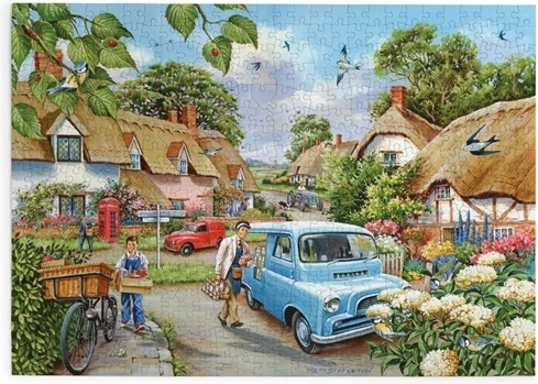 HOP Puzzle Frisse ochtend 500 grote puzzelstukjes