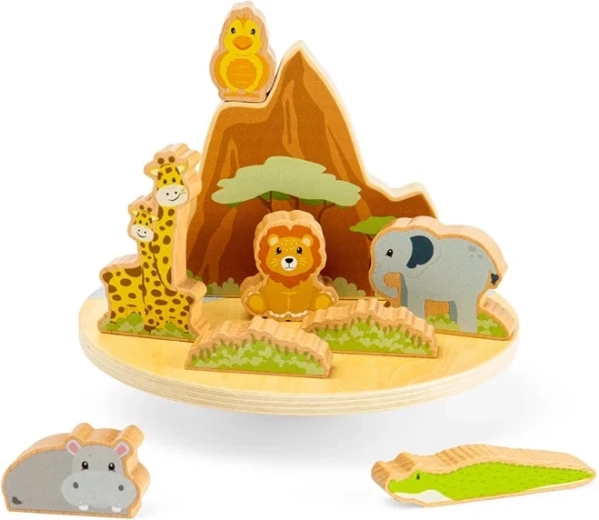 Bigjigs Toys houten balanceerspel jungle