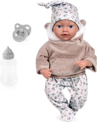 Bayer realistische Reborn-pop met accessoires 38 cm