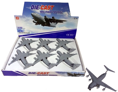 Metalen vliegtuigmodel BOEING C-17 op schaal 1:500
