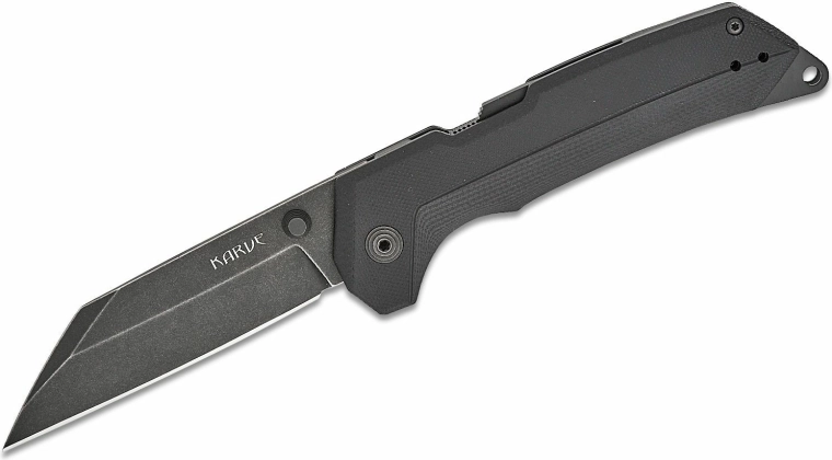 Cold Steel Karve vouwmes 9,5 cm, zwart, G10, clip