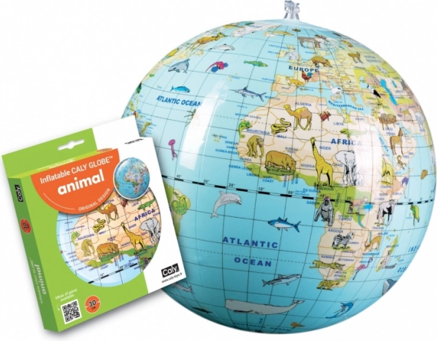 Míč Caly Globe 30 cm - Dieren