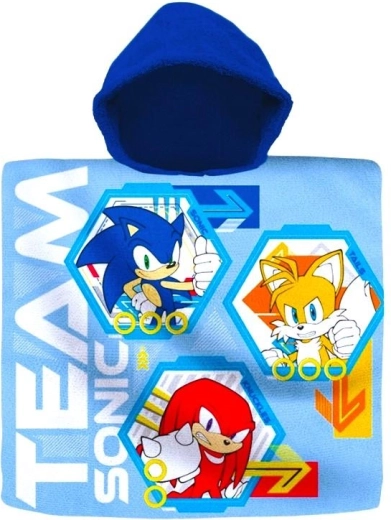 Poncho Sonic - 1 stuk