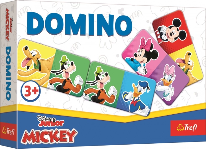 Domino papieren Mickey Mouse en vrienden