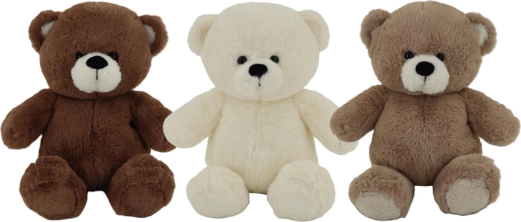 Cuddly & Huggy pluche teddybeer 35 cm - 1 stuk
