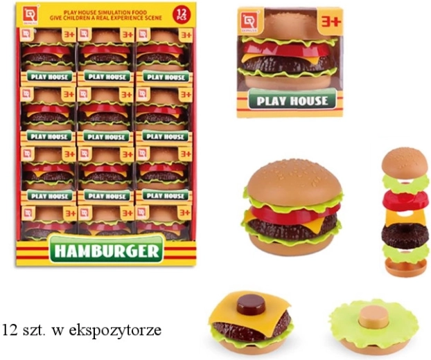 Keukenspeelset – hamburger voor kinderen