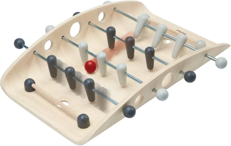 Tafelvoetbal PlanToys - 1 stuk