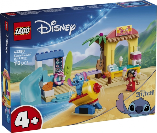 LEGO Disney strandplezier met Lilo en Stitch