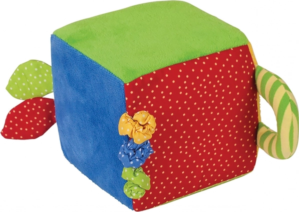 textiele actieve kubus BIGJIGS voor baby’s