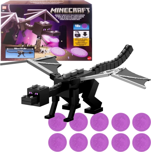 Minecraft Ender-draak – aanval Drakenadem 55 cm
