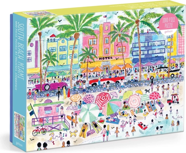 Puzzel South Beach Miami 1000 stukjes