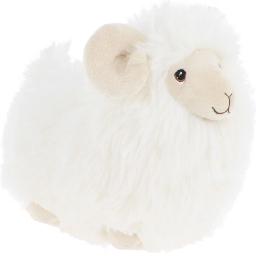 Keel Toys Keeleco Farm wit lammetje 18 cm
