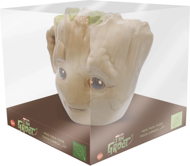 3D mok Groot – Guardians of the Galaxy, 400 ml