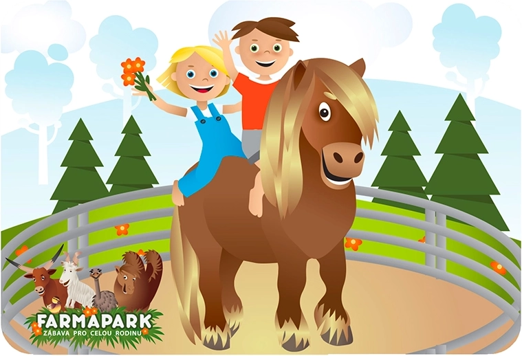 3D placemat Farmapark wortel