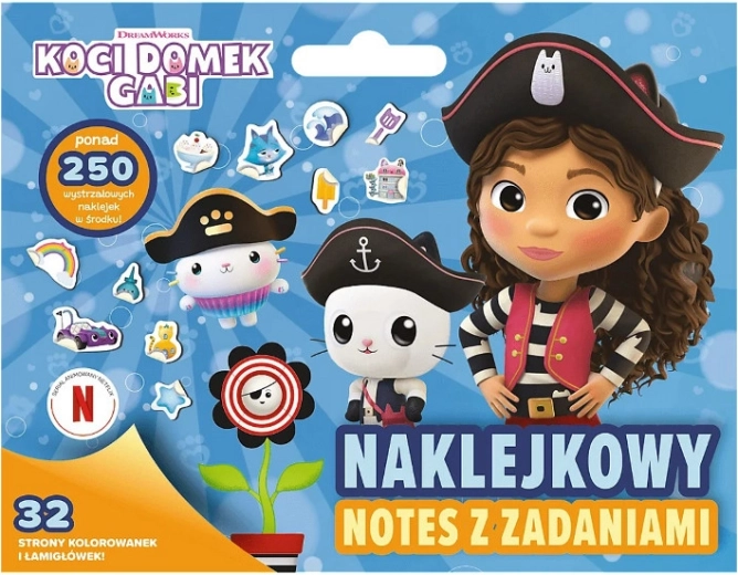 Gabby's Poppenhuis magisch stickerboek met opdrachten