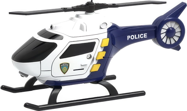 Politiehelikopter met licht- en geluidseffecten 16,5 cm