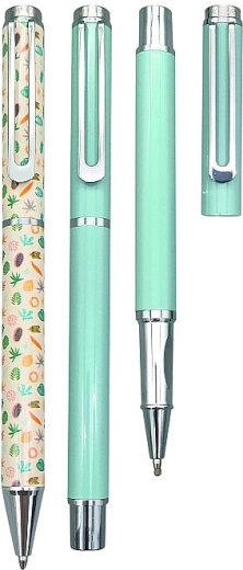 Cadeauset CONCORDE Stella – balpen en roller, lichtblauw