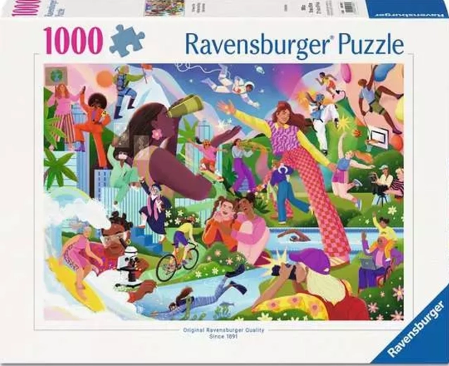 Ravensburger puzzel Kracht van vrouwen 1000 stukjes