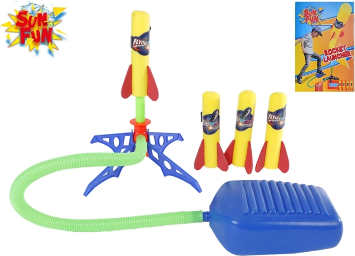 Sun Fun lanceerder voor foamraketten voor kinderen