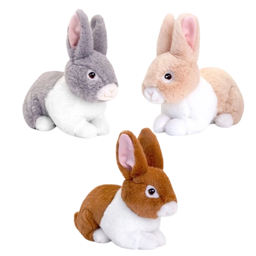 Pluchen konijntje KEELECO 18 cm